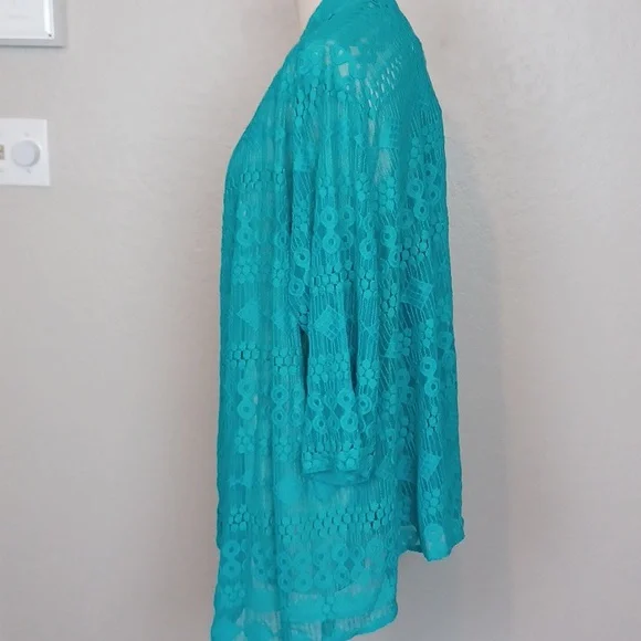 Travel Elements Open Cardigan Size 1X NWT - Picture 4 of 8